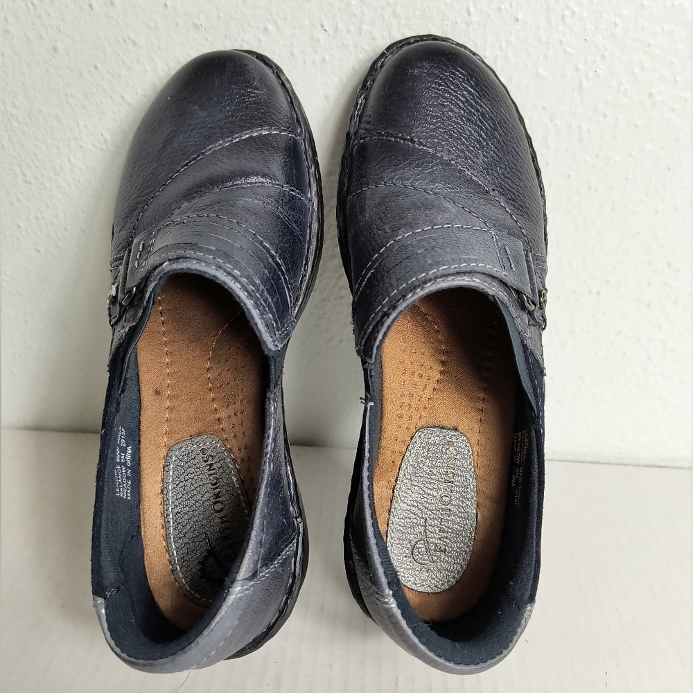 Earth Origin Meadow Flat Loafers Shoes Women's Size 6M Navy Driving Travel - Picture 5 of 6